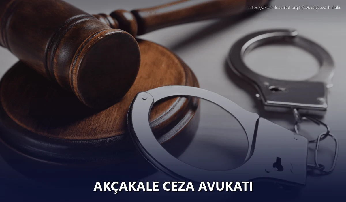Akçakale Ceza Avukatı